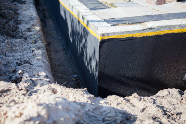 Professional Waterproofing technician working in Hartford City, IN